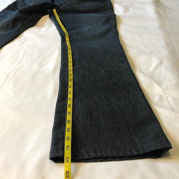 Joe's Jeans Dark Wash Ian Bootcut Jeans Size 32 Pockets Boot Cut Dark Blue Black - Picture 11 of 12